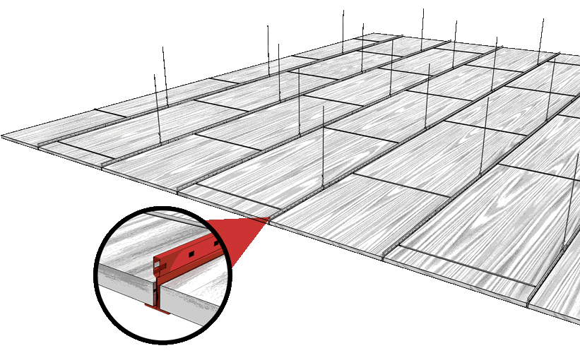 Alta-DropIn-Install-181109 Lino Acoustic Ceiling Planks